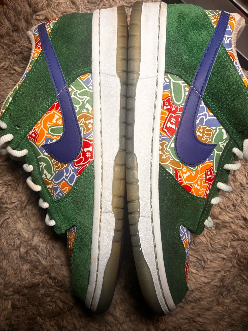 Nike Dunk Low “Foam Finger”. Rare and pristine pair of dunks you need to have.